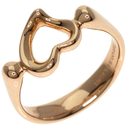 TIFFANY&Co.   Ring Open heart K18 Pink Gold Ladies