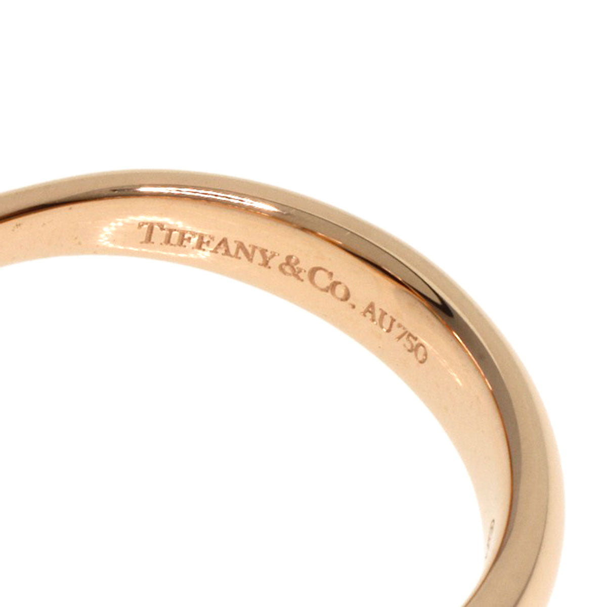 TIFFANY&Co.   Ring Open heart K18 Pink Gold Ladies