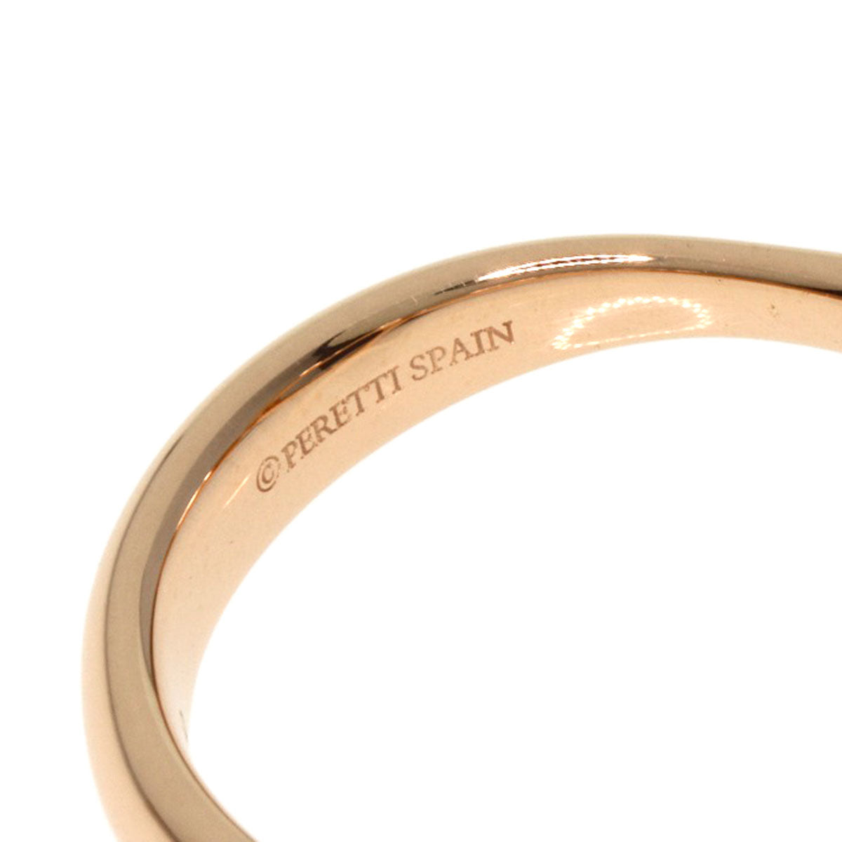 TIFFANY&Co.   Ring Open heart K18 Pink Gold Ladies