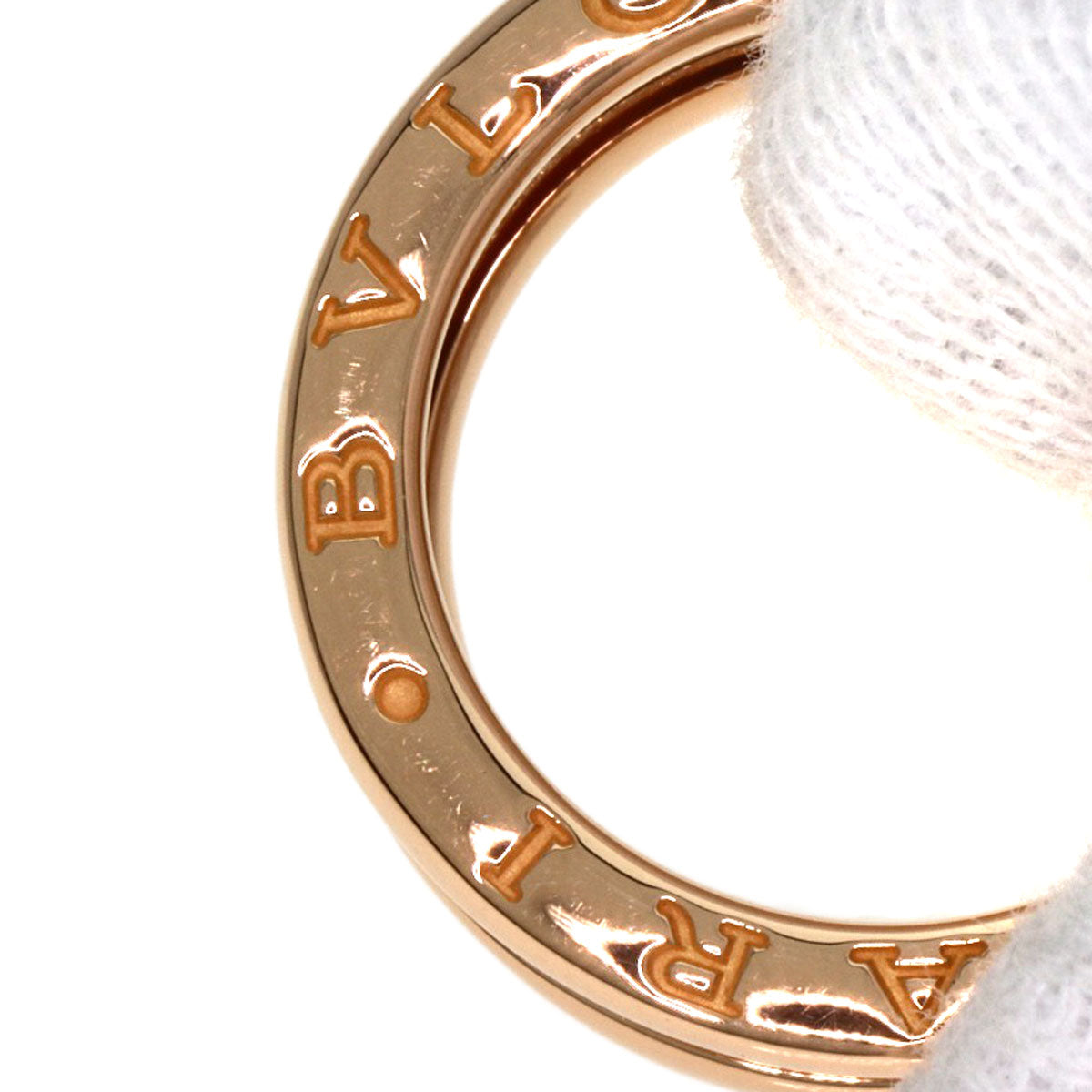 BVLGARI   Ring B.zero1 3 band S #51 K18 Pink Gold Ladies