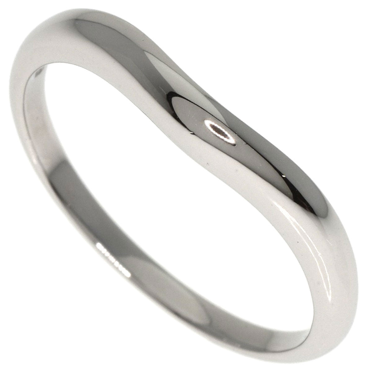 BVLGARI   Ring corona curve Platinum PT950 Ladies