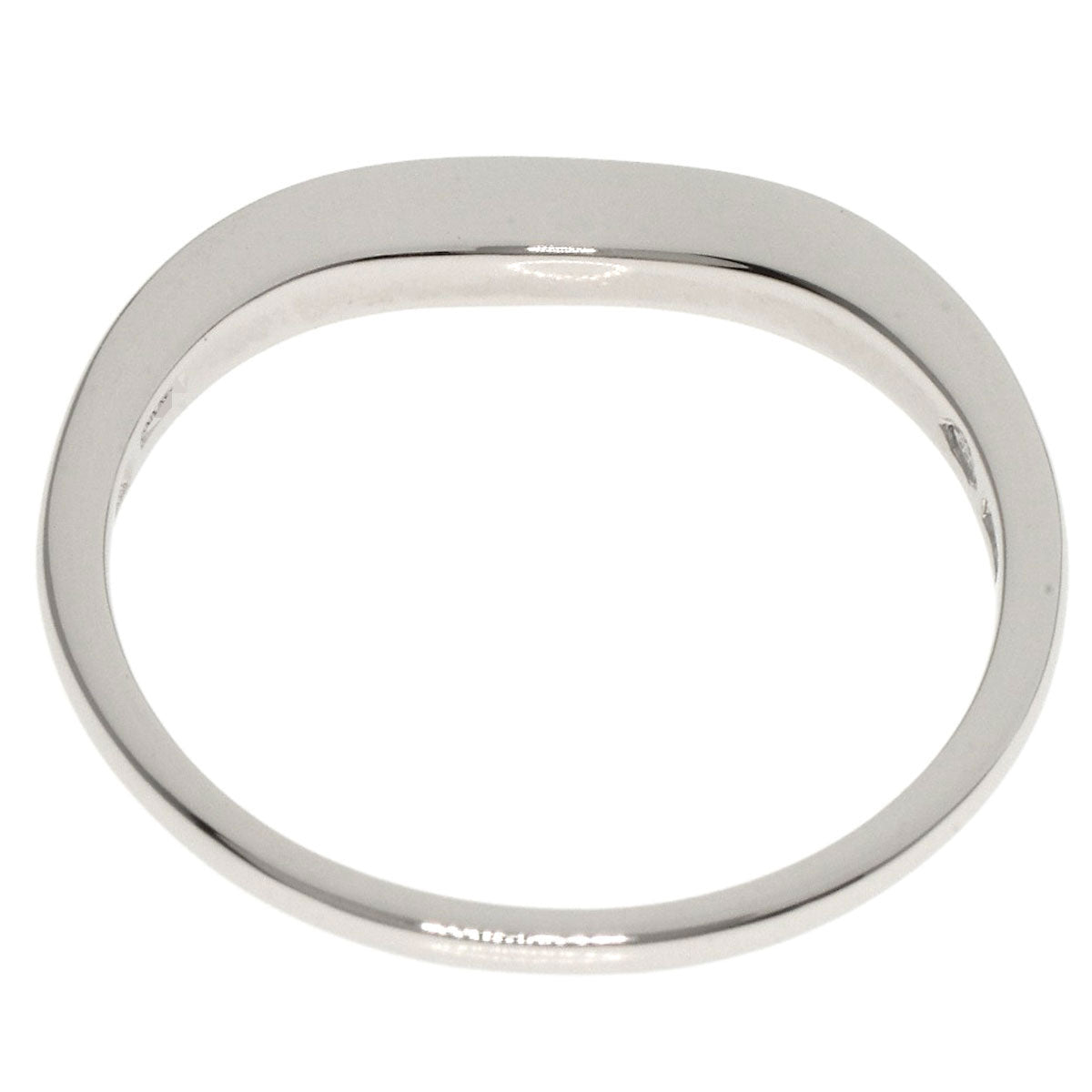 BVLGARI   Ring corona curve Platinum PT950 Ladies