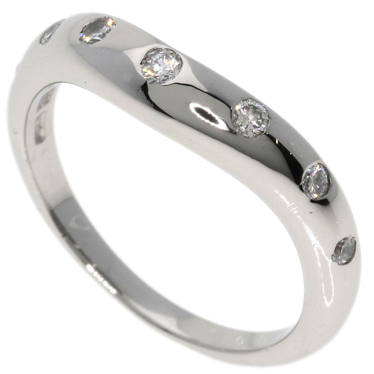 BVLGARI   Ring Corona 7P Diamond Platinum PT950 Ladies