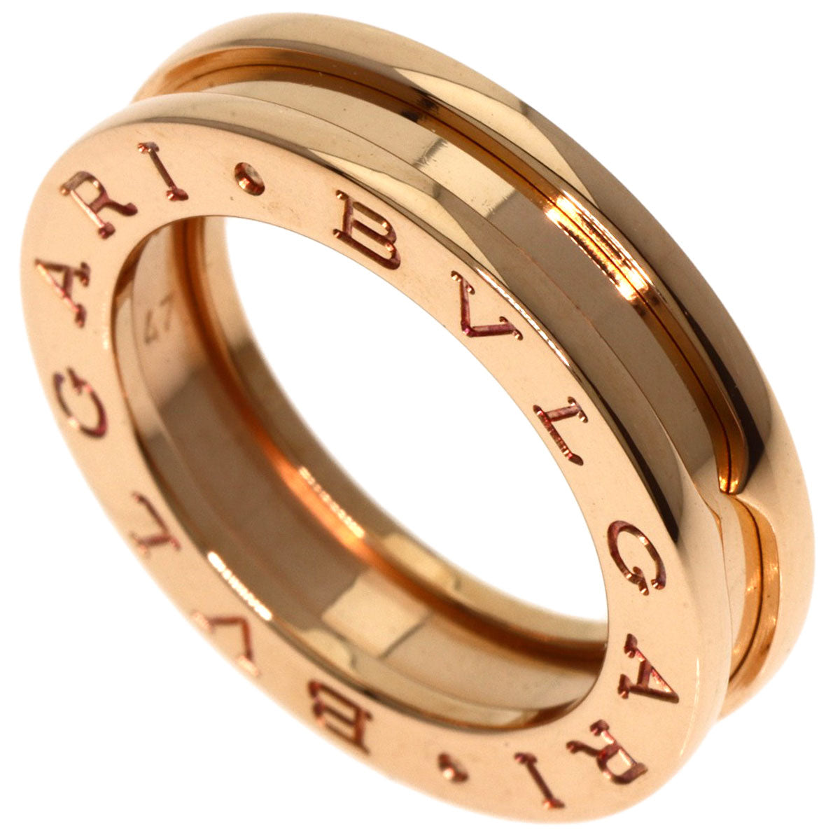 BVLGARI   Ring B.zero1 1 band XS #47 K18 Pink Gold Ladies