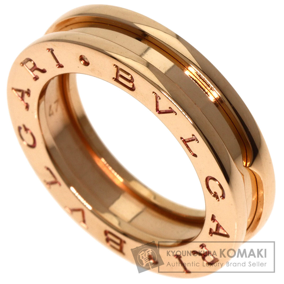 BVLGARI   Ring B.zero1 1 band XS #47 K18 Pink Gold Ladies