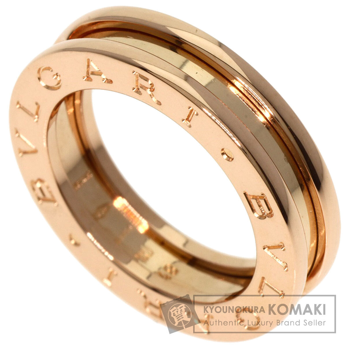 BVLGARI   Ring B.zero1 1 band XS #48 K18 Pink Gold Ladies