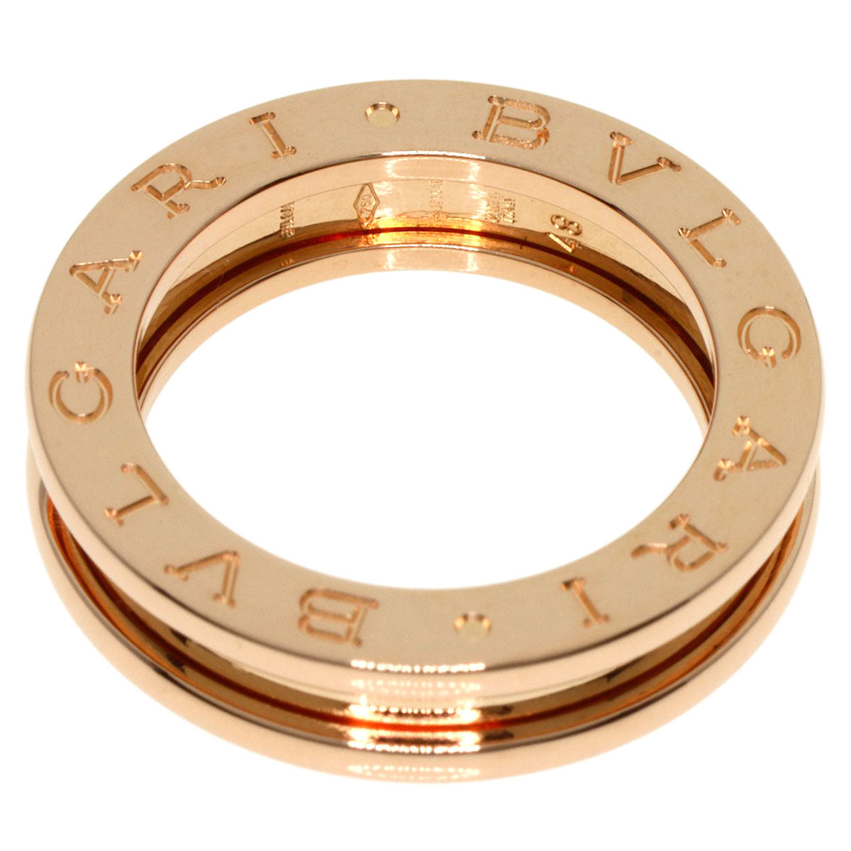 BVLGARI   Ring B.zero1 1 band XS #48 K18 Pink Gold Ladies