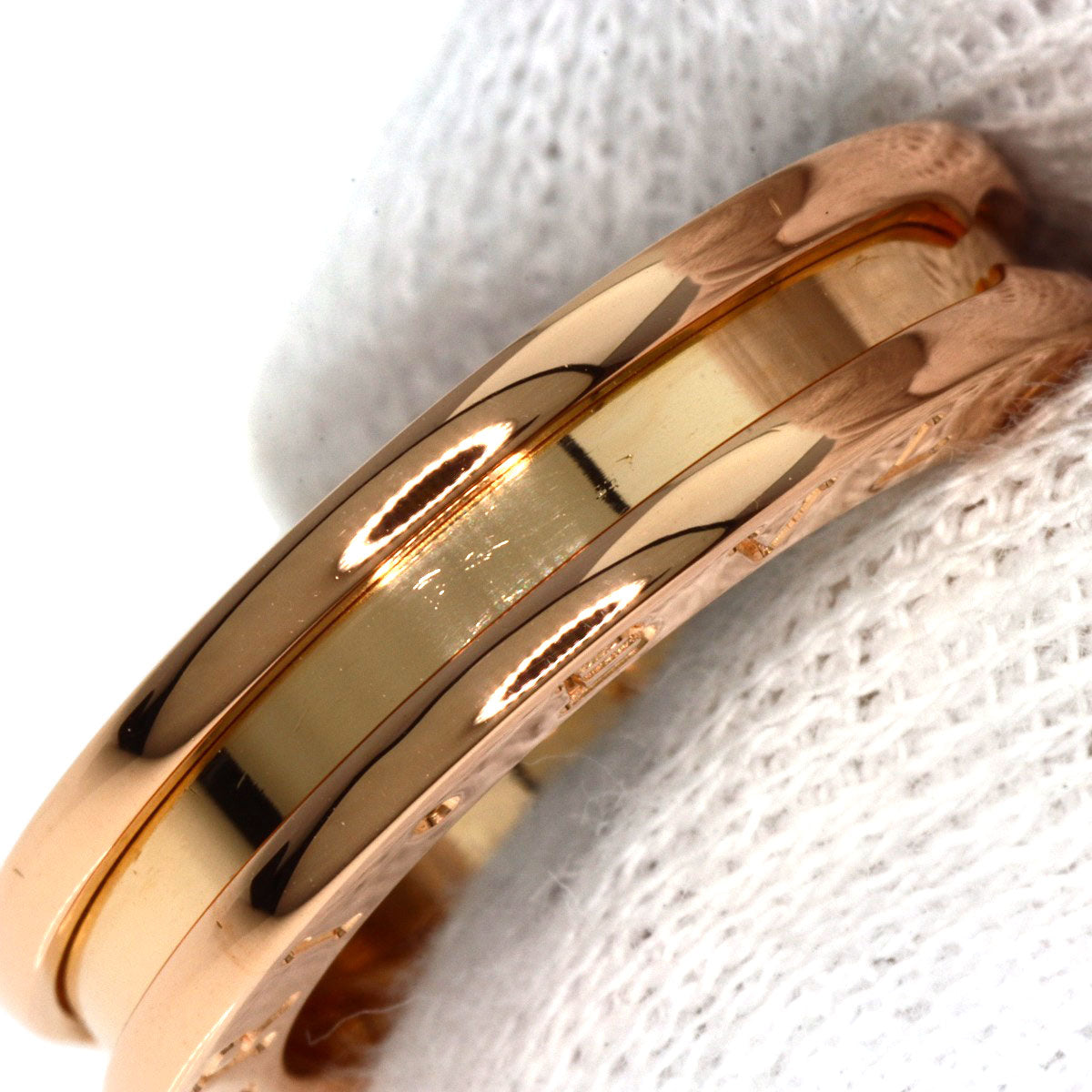 BVLGARI   Ring B.zero1 1 band XS #48 K18 Pink Gold Ladies