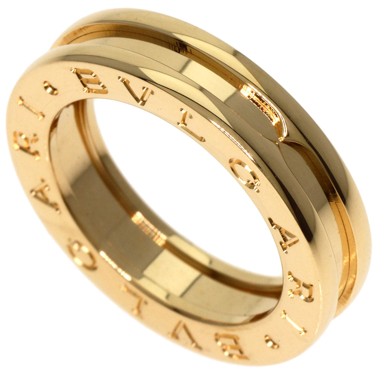 BVLGARI   Ring B.zero1 1 band XS #48 K18 Yellow Gold Ladies