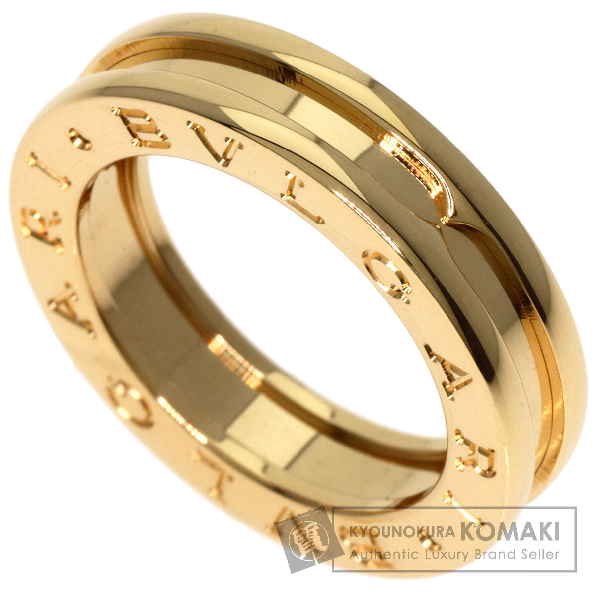 BVLGARI   Ring B.zero1 1 band XS #48 K18 Yellow Gold Ladies