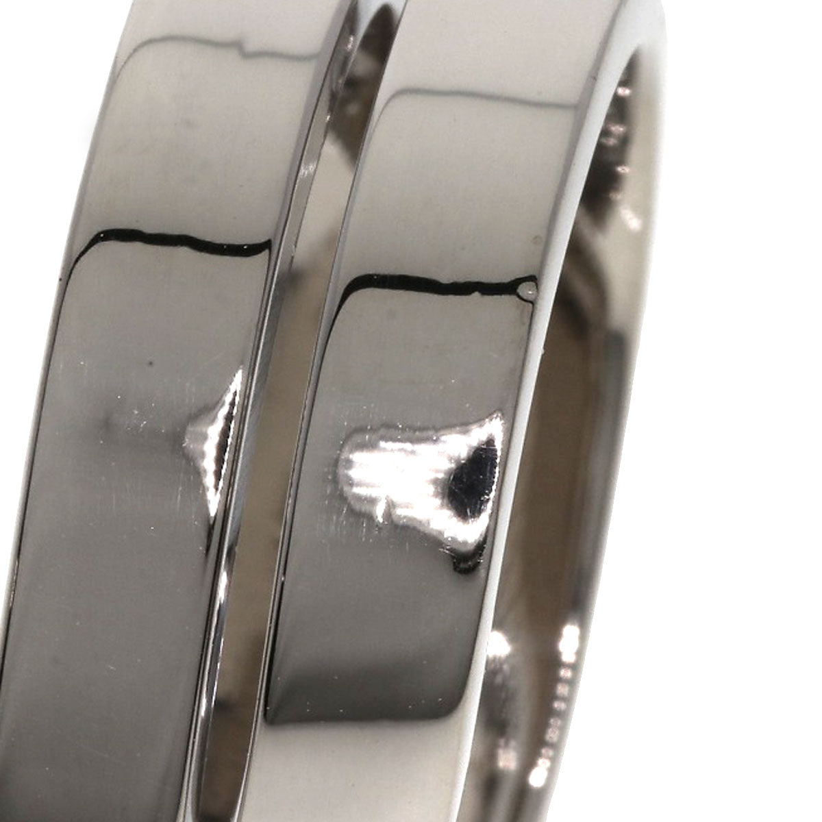 CARTIER   Paris Ring #52 Ring  K18 White Gold Ladies [Used]
