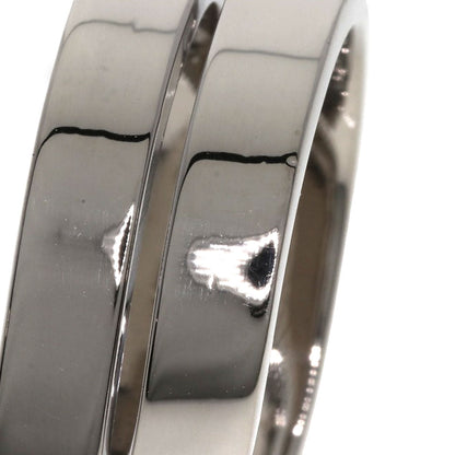 CARTIER   Paris Ring #52 Ring  K18 White Gold Ladies [Used]
