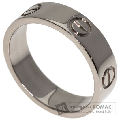 CARTIER love ring #56 Ring K18 White Gold Ladies [Used]