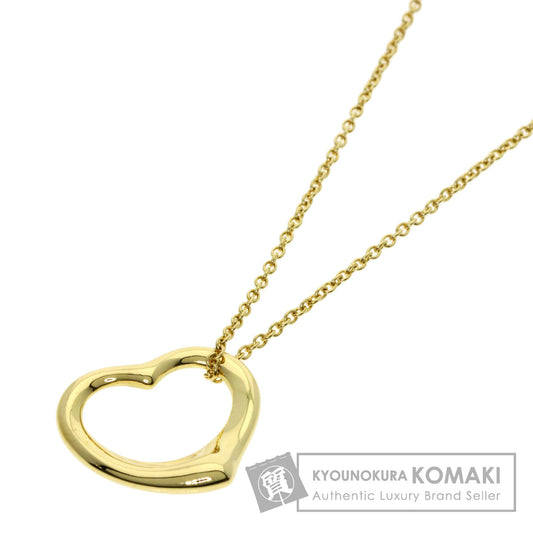 TIFFANY&Co.   Necklace Open heart K18 Yellow Gold Ladies