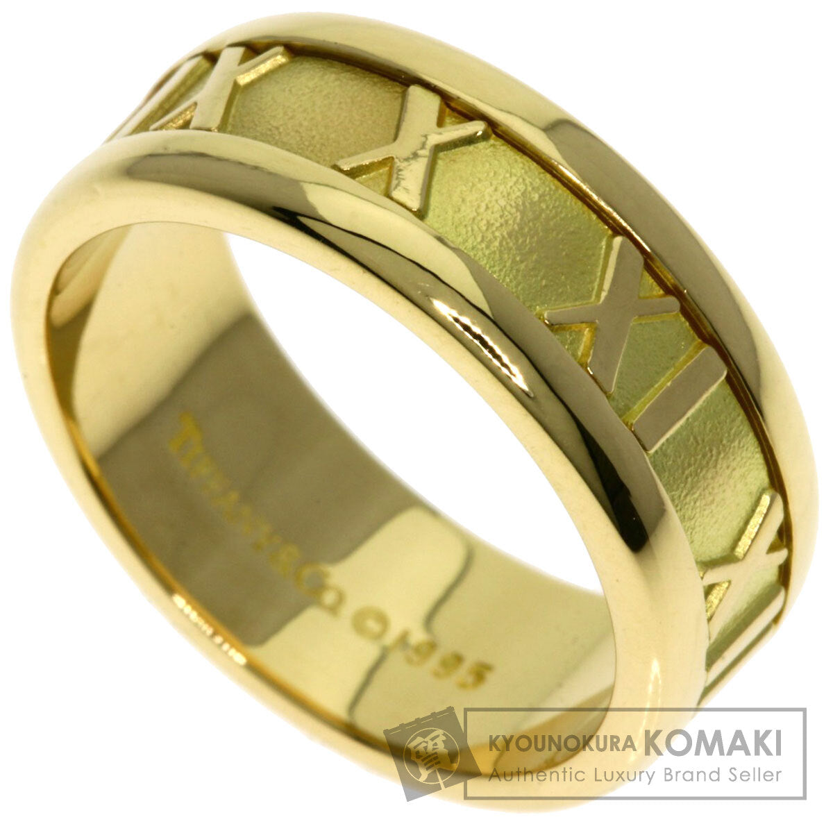 TIFFANY&Co.   Ring Atlas K18 Yellow Gold Ladies