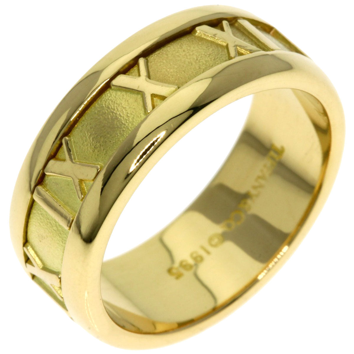 TIFFANY&Co.   Ring Atlas K18 Yellow Gold Ladies