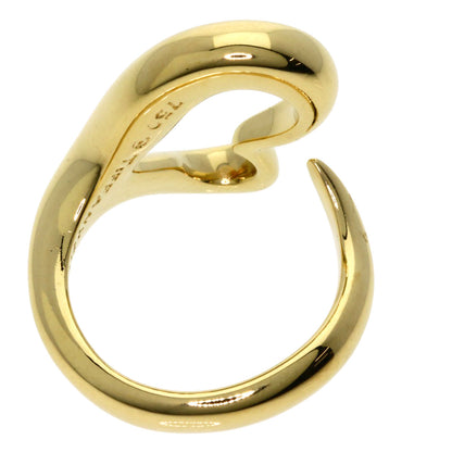 TIFFANY&Co.   Ring Open heart K18 Yellow Gold Ladies