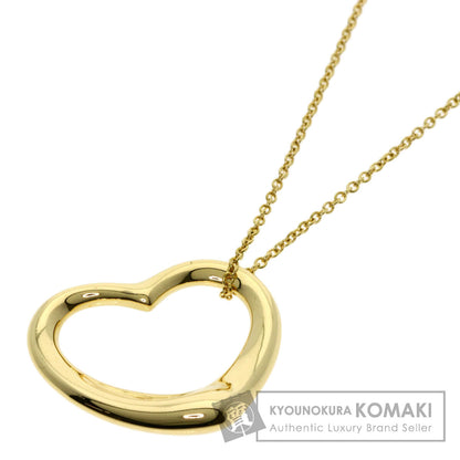 TIFFANY&Co.   Necklace Open heart K18 Yellow Gold Ladies