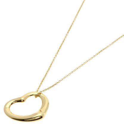 TIFFANY&Co.   Necklace Open heart K18 Yellow Gold Ladies