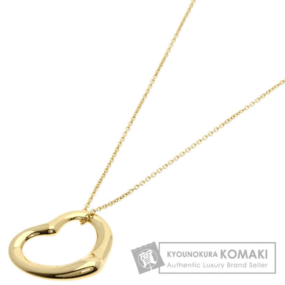 TIFFANY&Co.   Necklace Open heart K18 Yellow Gold Ladies