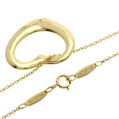 TIFFANY&Co.   Necklace Open heart K18 Yellow Gold Ladies