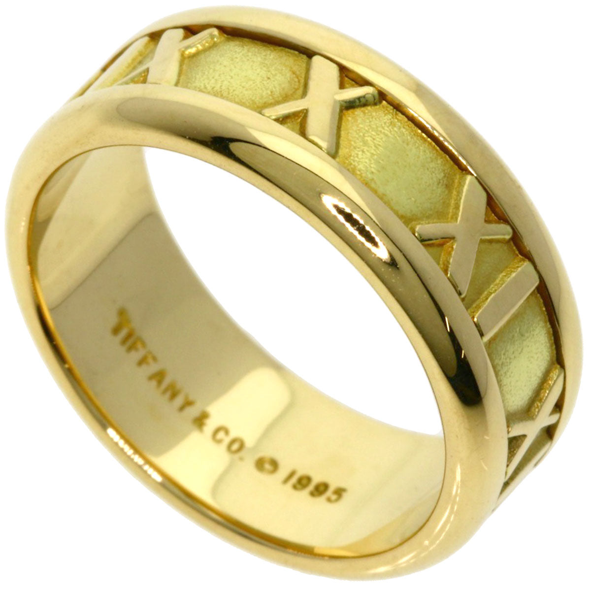 TIFFANY&Co.   Ring Atlas K18 Yellow Gold Ladies