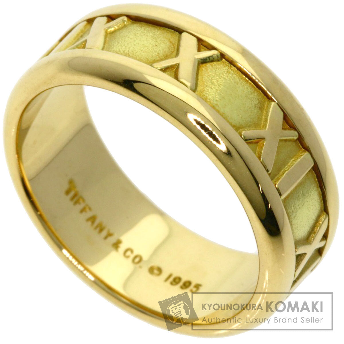 TIFFANY&Co.   Ring Atlas K18 Yellow Gold Ladies