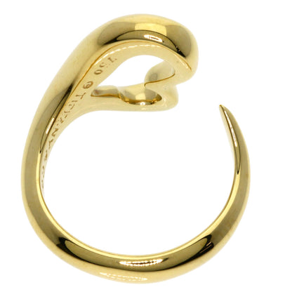 TIFFANY&Co.   Ring Open heart K18 Yellow Gold Ladies