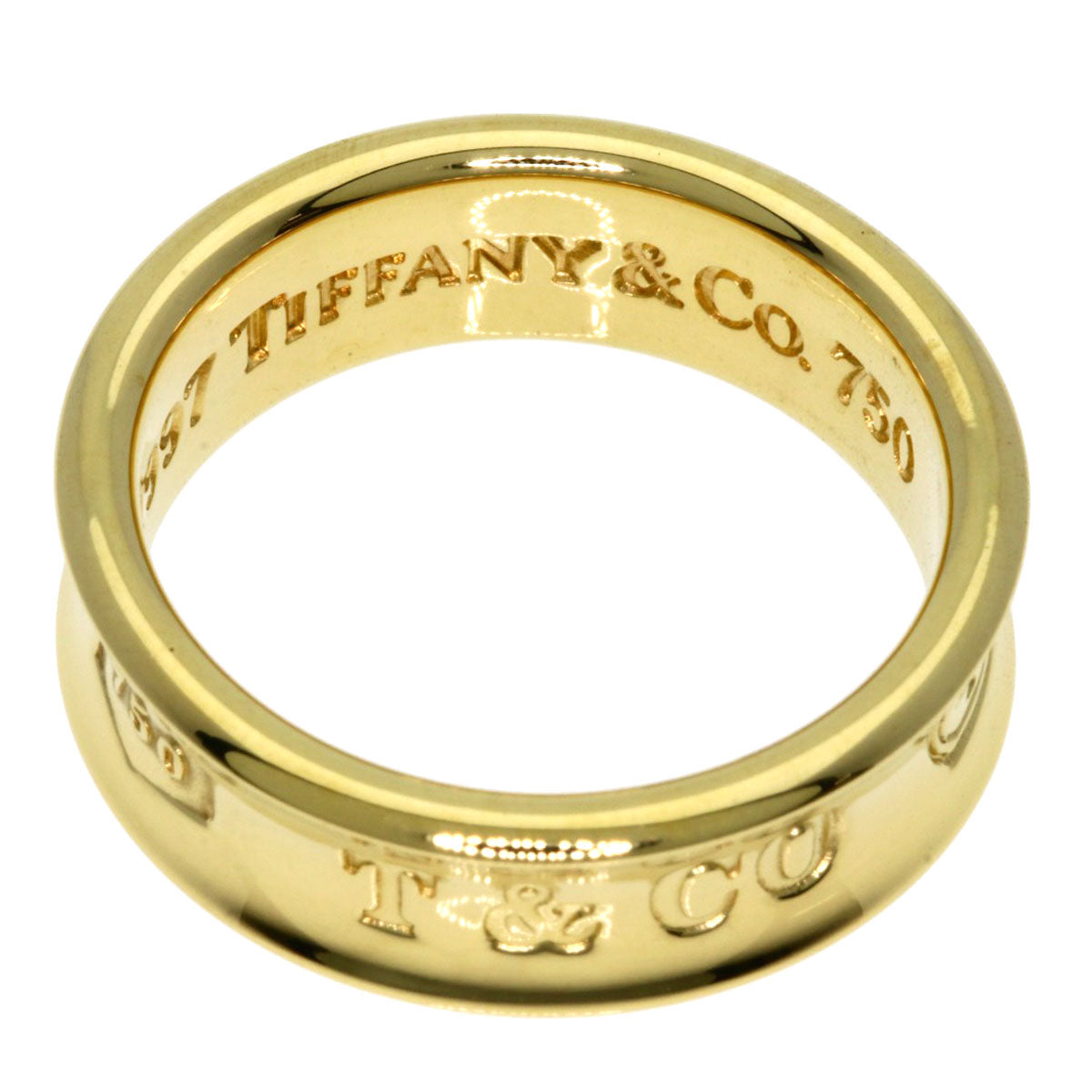 TIFFANY&Co.   Ring 1837 K18 Yellow Gold Ladies