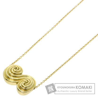 TIFFANY&Co.   Necklace tornado K18 Yellow Gold Ladies