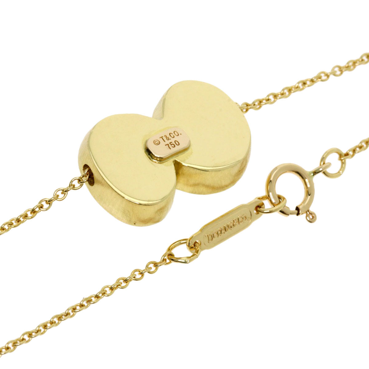 TIFFANY&Co.   Necklace tornado K18 Yellow Gold Ladies