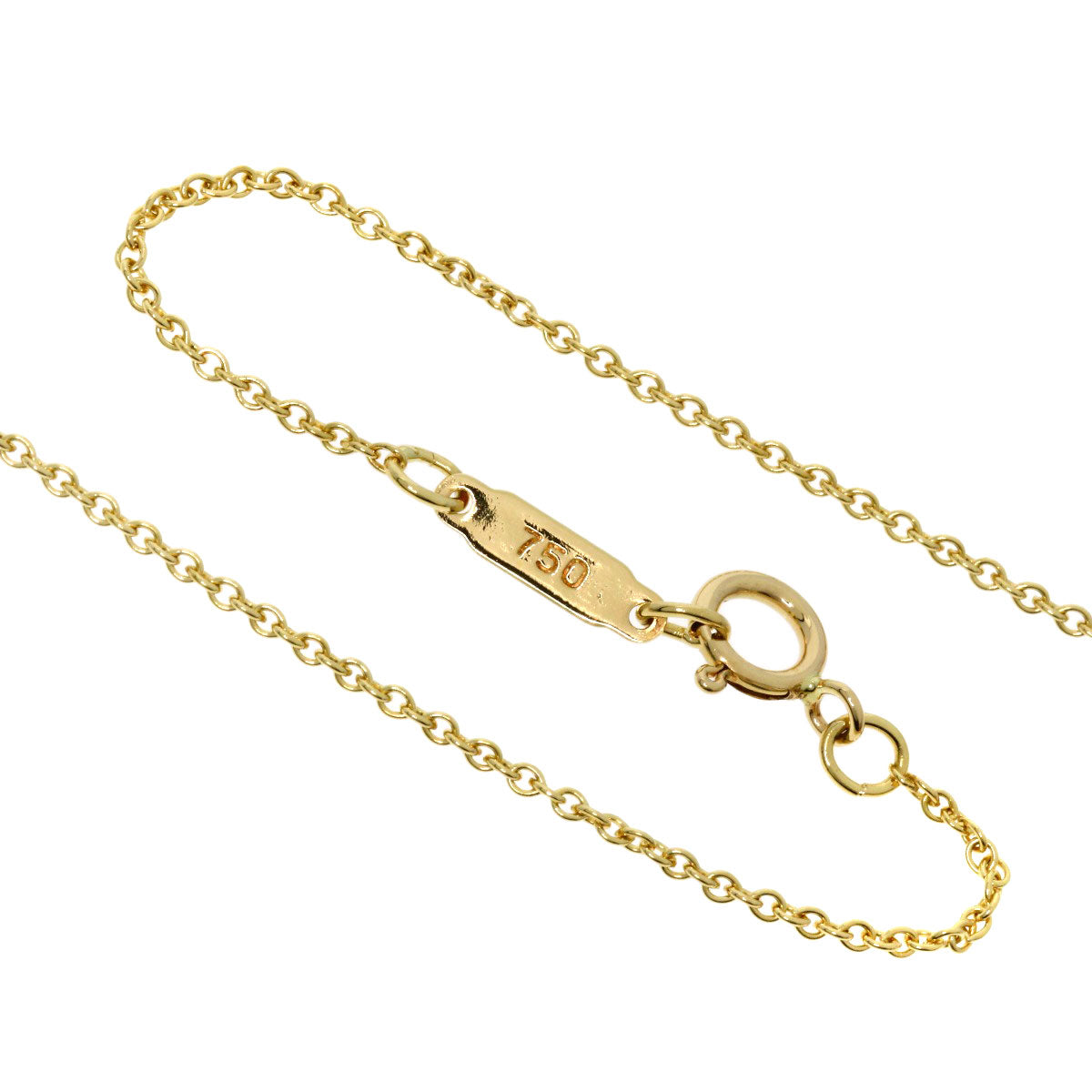 TIFFANY&Co.   Necklace tornado K18 Yellow Gold Ladies