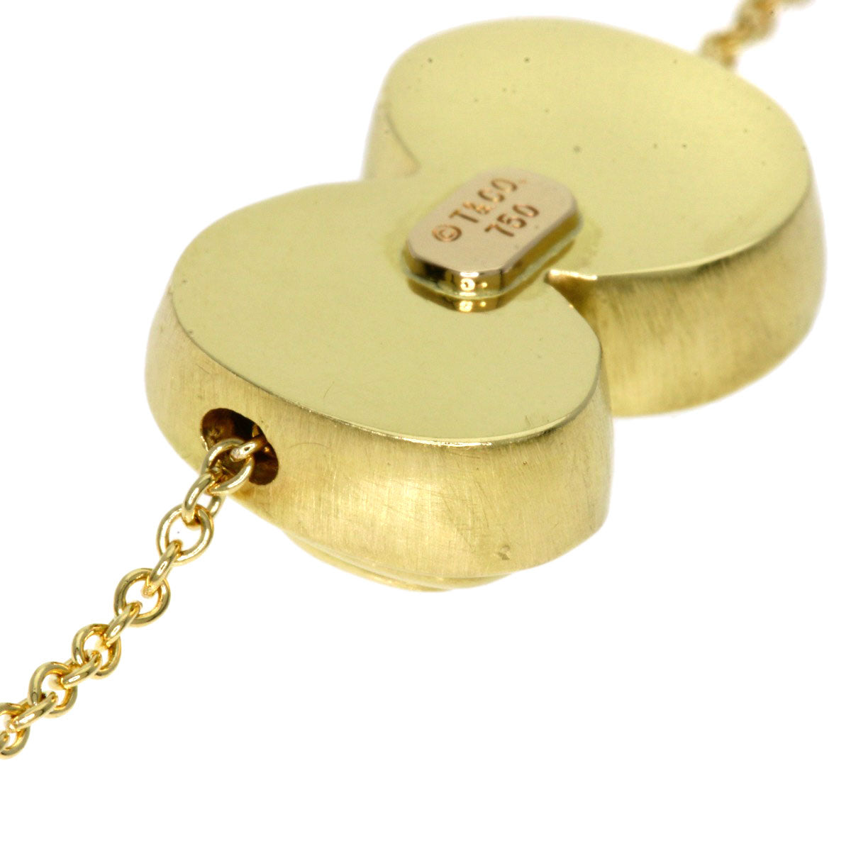 TIFFANY&Co.   Necklace tornado K18 Yellow Gold Ladies
