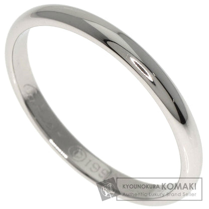 CARTIER   Ring Classic Wedding Band #61 Platinum PT950 unisex