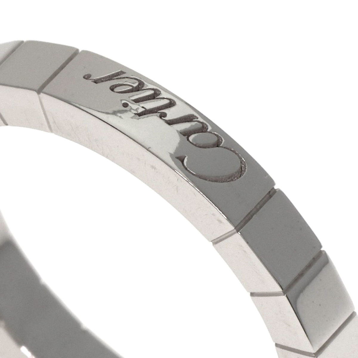 CARTIER   Raniere 1P Diamond #54 Ring  K18 White Gold Ladies [Used]
