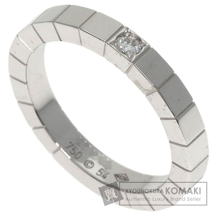 CARTIER   Raniere 1P Diamond #54 Ring  K18 White Gold Ladies [Used]