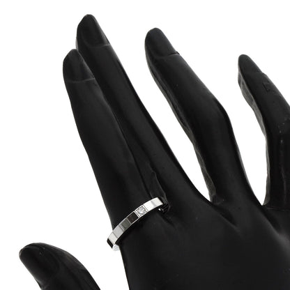 CARTIER   Raniere 1P Diamond #54 Ring  K18 White Gold Ladies [Used]