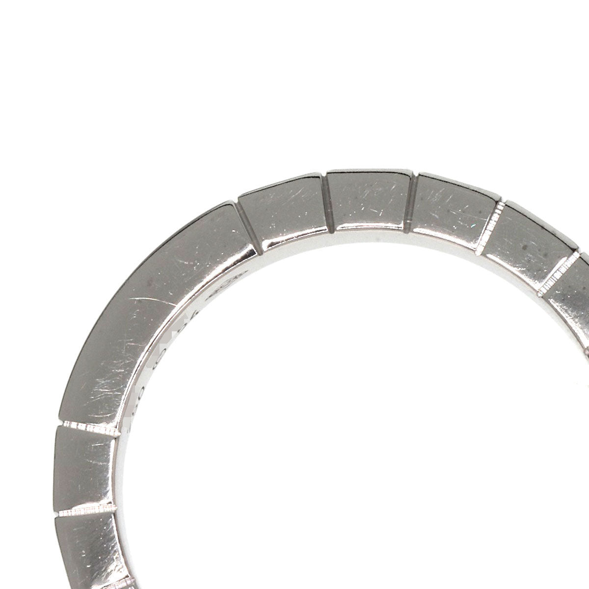 CARTIER   Raniere 1P Diamond #54 Ring  K18 White Gold Ladies [Used]