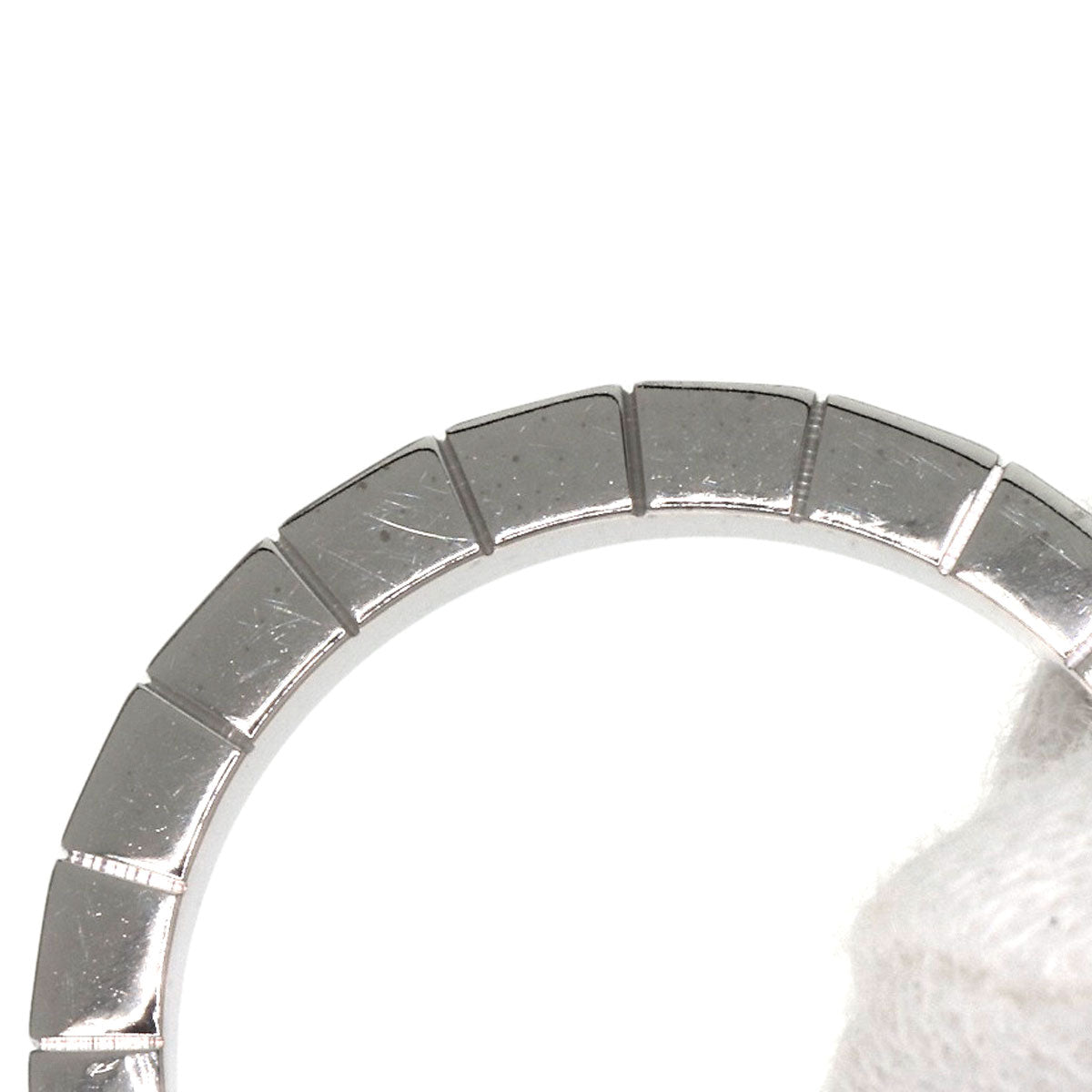 CARTIER   Raniere 1P Diamond #54 Ring  K18 White Gold Ladies [Used]