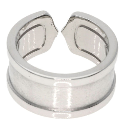 CARTIER   Ring C2 ring # 53 K18 White Gold Ladies