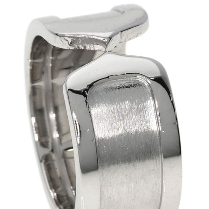 CARTIER   Ring C2 ring # 53 K18 White Gold Ladies