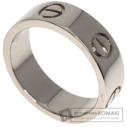 CARTIER love ring #49 Ring K18 White Gold Ladies [Used]