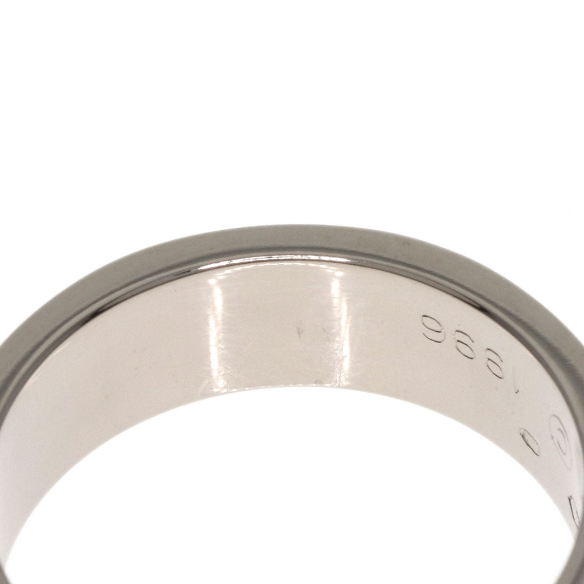 CARTIER love ring #49 Ring K18 White Gold Ladies [Used]