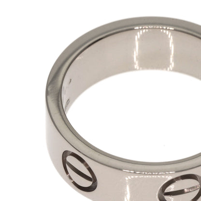 CARTIER love ring #47 Ring K18 White Gold Ladies [Used]