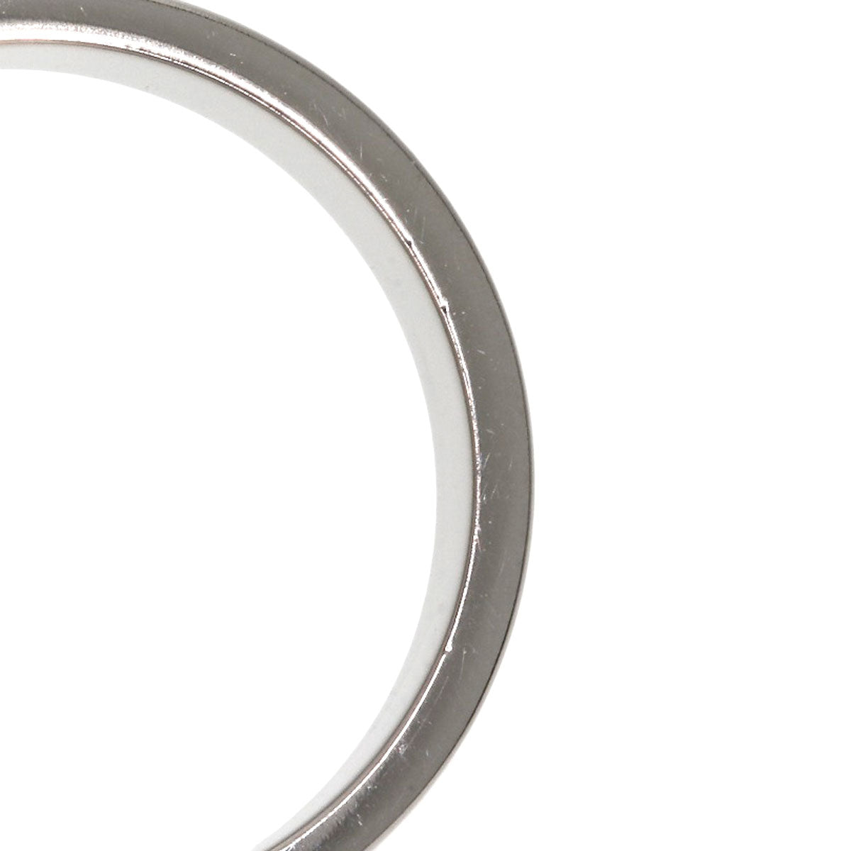 CARTIER   love ring #60 Ring  K18 White Gold Ladies [Used]