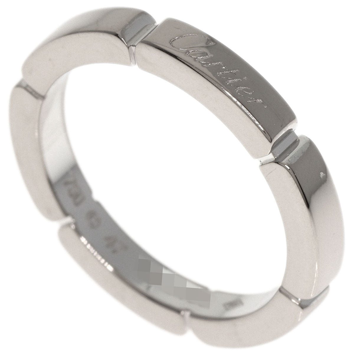 CARTIER Mayon PANTHERE #47 Ring K18 White Gold Ladies [Used]