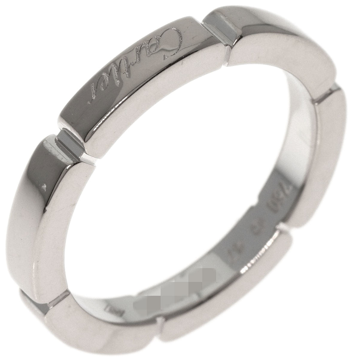 CARTIER Mayon PANTHERE #47 Ring K18 White Gold Ladies [Used]