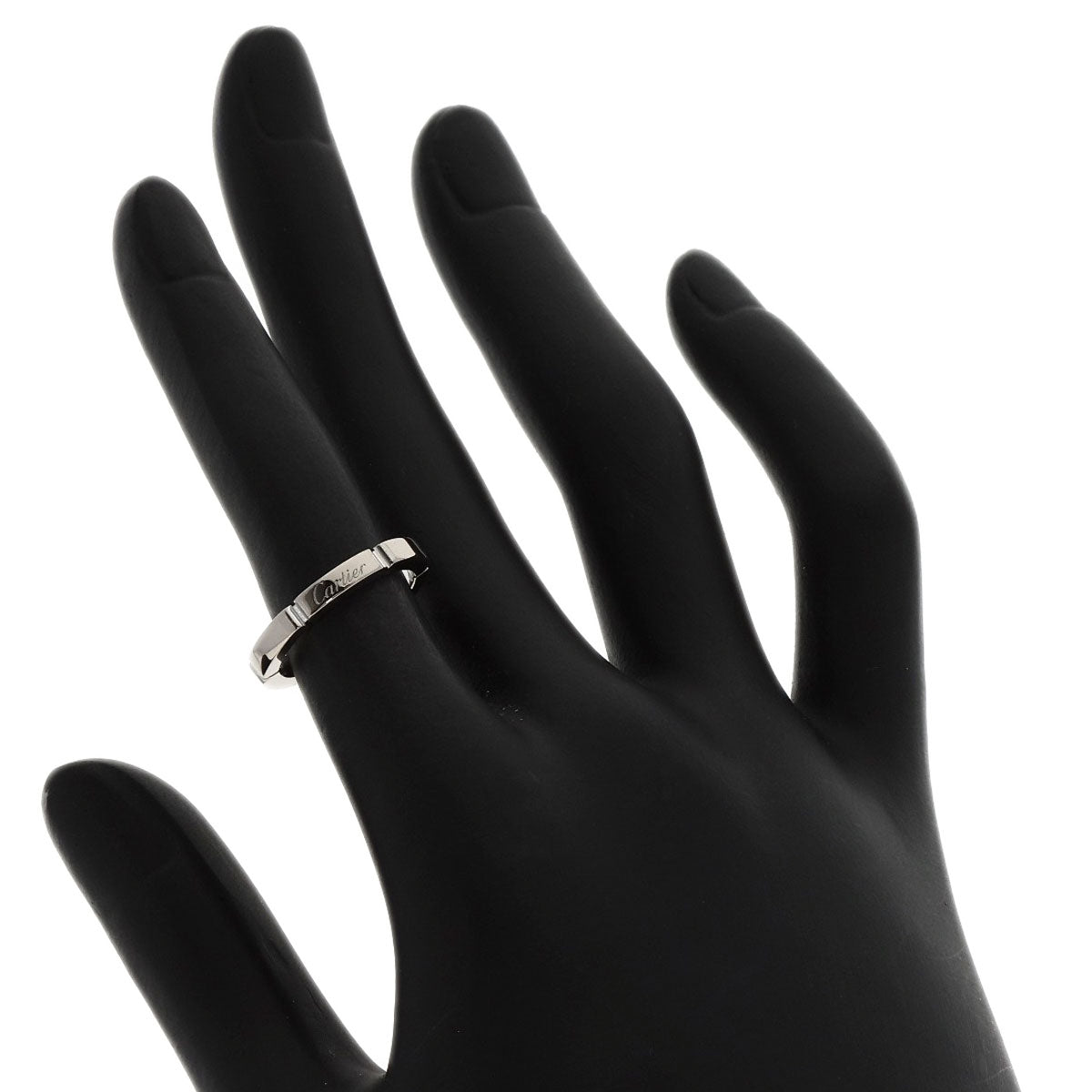 CARTIER Mayon PANTHERE #47 Ring K18 White Gold Ladies [Used]