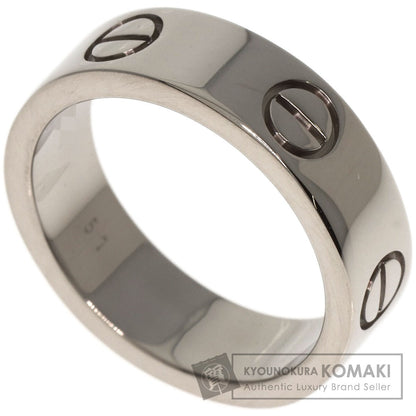 CARTIER   Ring love ring #51 K18 White Gold Ladies