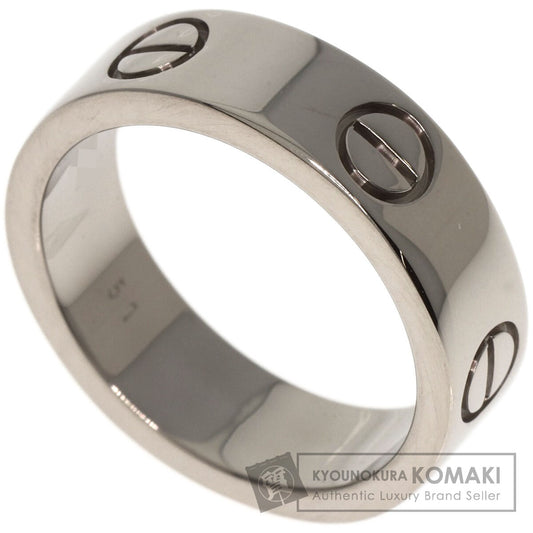 CARTIER   Ring love ring #51 K18 White Gold Ladies